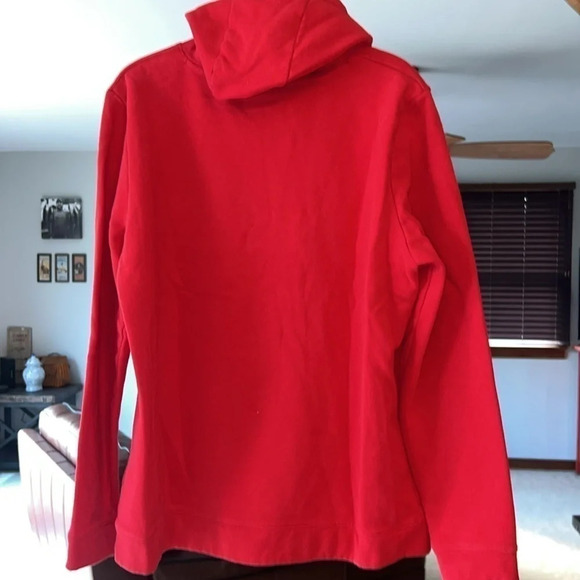 Washington Nationals Under Armour Size Large Red Hoodie Sweatshirt Opening Day - Picture 3 of 6